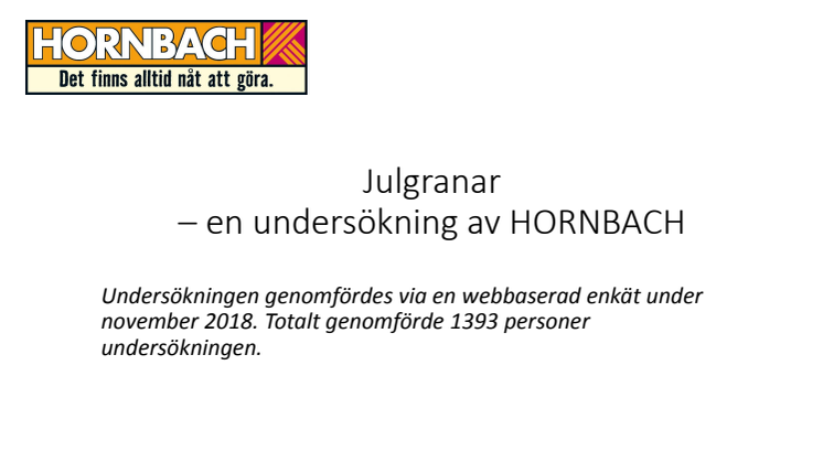 Diagram granundersökning, Hornbach