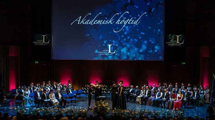 Luleå tekniska universitet firade akademisk högtid