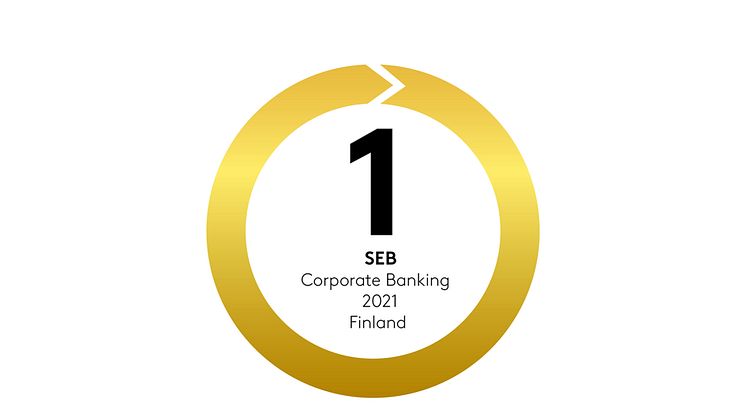 Asiakkaat arvioivat SEB:n Suomen parhaaksi yrityspankiksi Prosperan tutkimuksessa