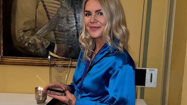 Amalie Olsen under finalen 