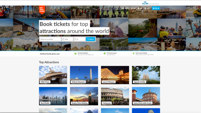 ATTRAKSJONER. Get Your Guide er en ledende nettportal for booking av turistaktiviteter. 