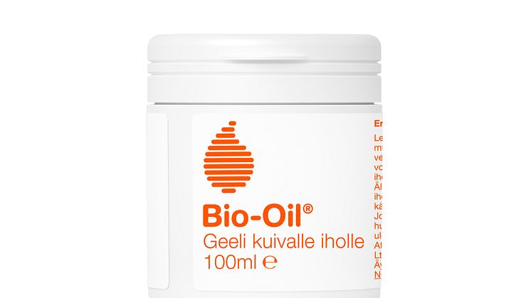 Bio-Oil Geeli kuivalle iholle hoitaa kuivaa ihoa uudella tavalla