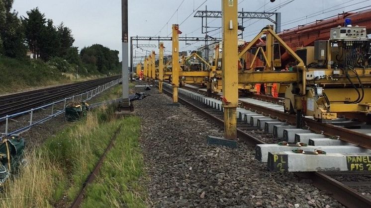 Railway reopens after successful bank holiday upgrades are completed on time
