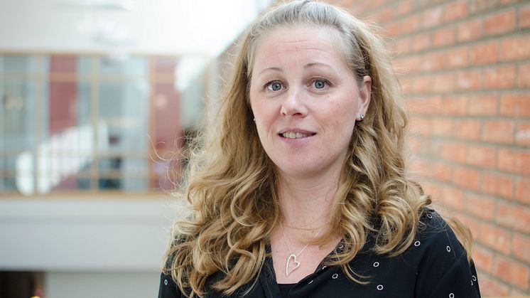 Sofi Nordmark, forskare inom omvårdnad vid Luleå tekniska universitet
