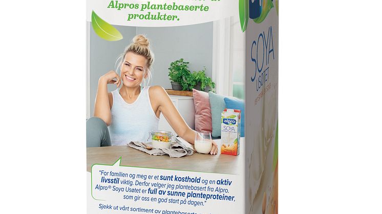 Alpro Soya usøtet - Vibeke Klemetsen