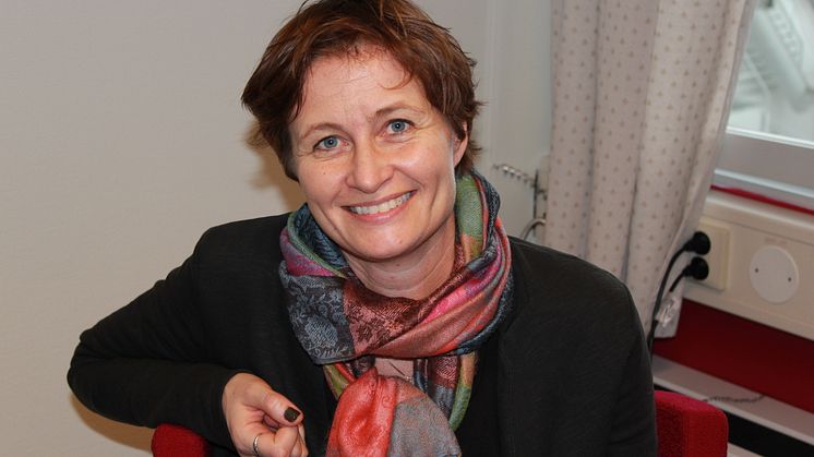 Ylva Sandberg, projektledare för Omvärldsbevakning TV