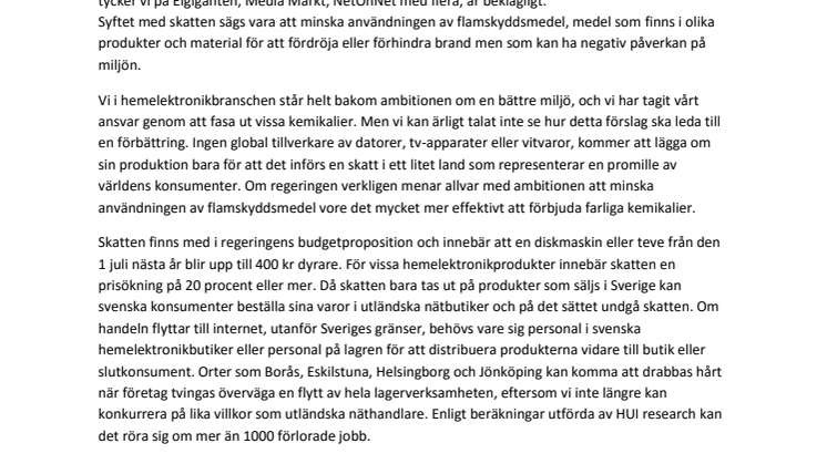 Konkurrenter på tuff elektronikmarknad enas om jobben