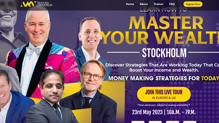 Masters of Wealth Stockholm Maj 2023