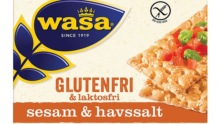 Wasa Gluten- och laktosfri Sesam & Havssalt