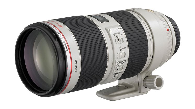 Nya EF 70-200 mm f/2,8L IS II USM - Canons oumbärliga telezoomobjektiv för proffs