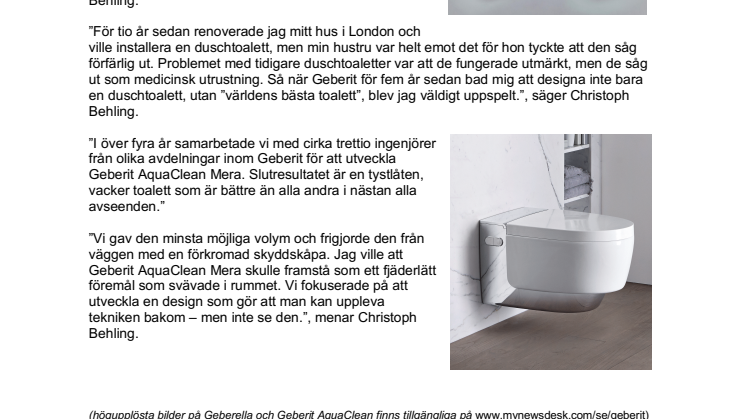 Duschtoaletten 40 år - mer information 