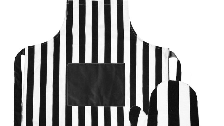 Aron apron & bbq glove set - Sagaform SS23 - 5018402_front