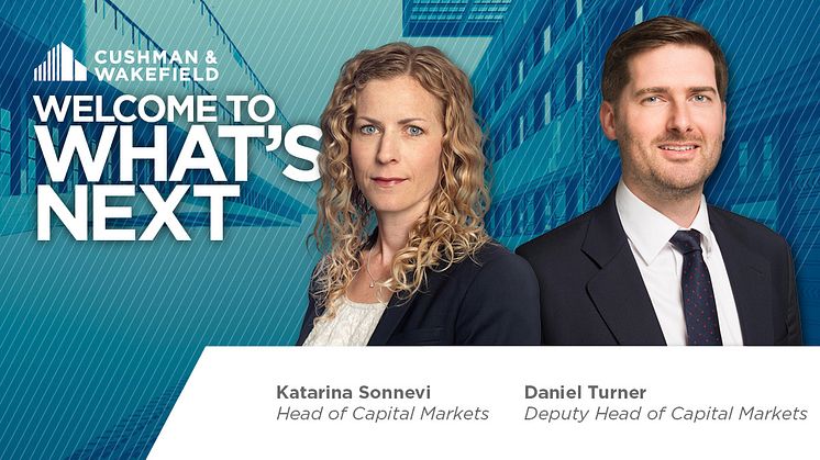 Cushman & Wakefield utser Katarina Sonnevi till ny Head of Capital Markets. Daniel Turner tar över som Deputy Head of Capital Markets.