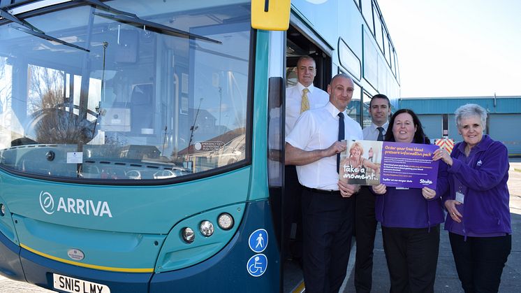​Stroke Association and Arriva encourage Merseyside to Take a Moment