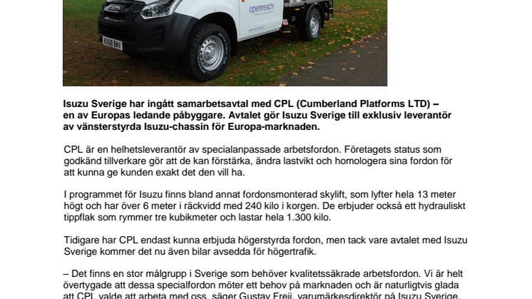 Exklusivt avtal ger ännu bredare modellprogram