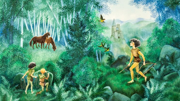 Illustration: © Design Ilon Wikland AB. Ronja Rövardotter: TM och © The Astrid Lindgren Company