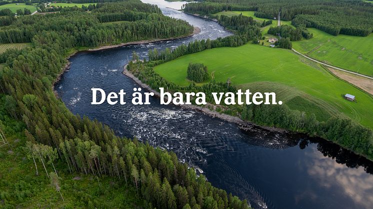 Tillsammans tar vi ansvar för hållbar vattenanvändning