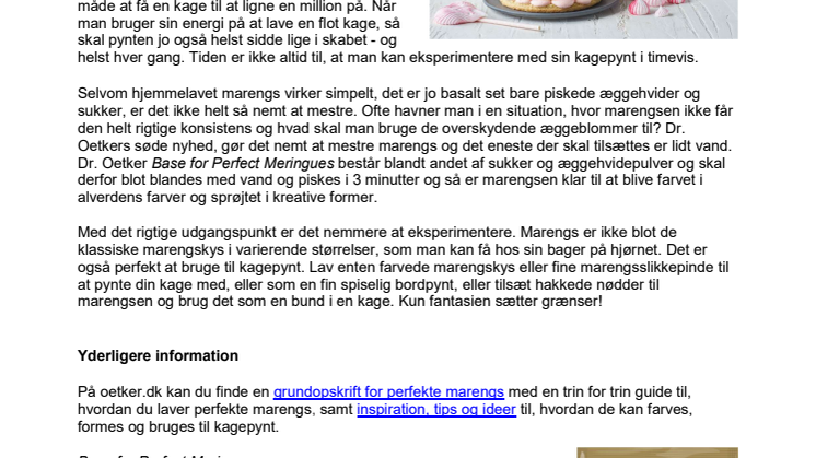 Marengs er populært som aldrig før