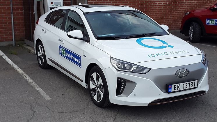 # E6 test drive IONIQ