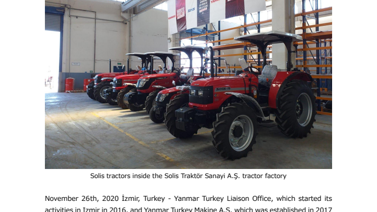 Yanmar Turkey Continues Its Investment