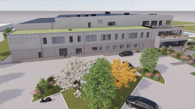 Nu sätter vi spaden i marken för ett nytt badhus