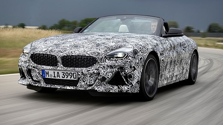 Helt nye BMW Z4 nærmer seg – og kommer ikke alene