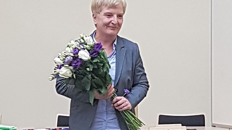 Nach der Wahl: Prof. Dr. Ulrike Tippe.