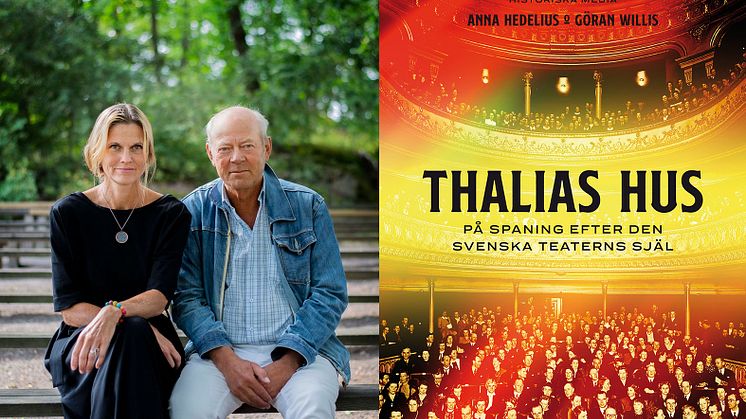 Ny bok! Två kulturprofiler i jakten  på den svenska teaterns själ.