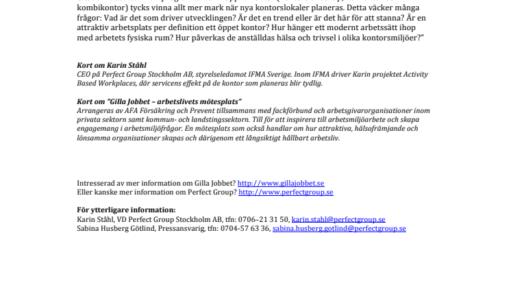 Karin Ståhl i paneldebatt om framtidens kontorsmiljöer