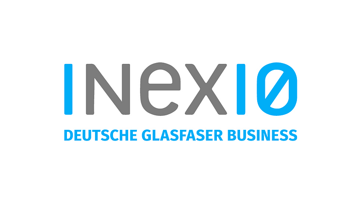 Das neue Logo: inexio / Deutsche Glasfaser Business ist der Glasfaserspezialist für Geschäftskunden und Kommunalverwaltungen. 