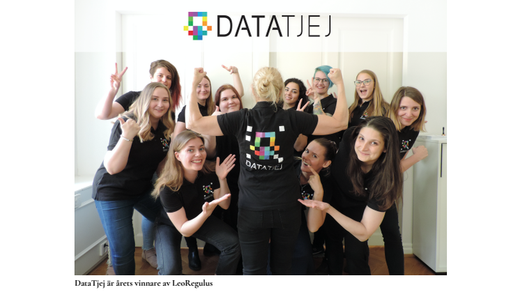 DataTjej vinner LeoRegulus Award 2019
