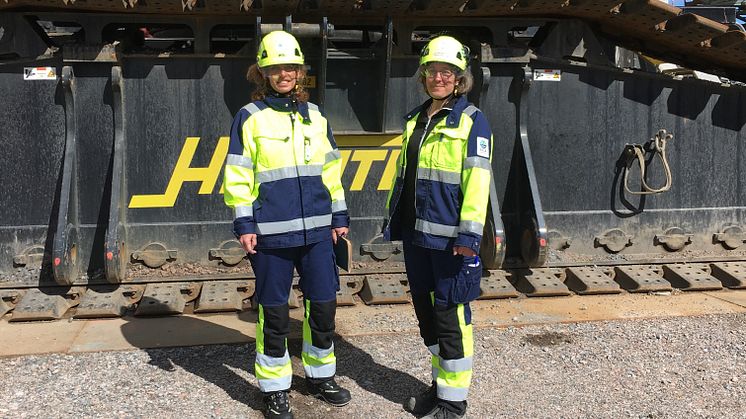 ngela Ekebro och Susan Björkqvist, projektdirektör och HSM-chef för Heliosprojektet