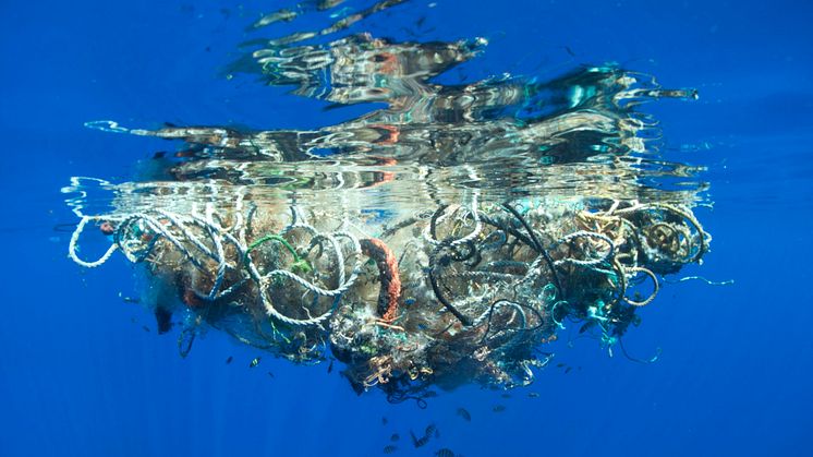 Plast i havet på festivalen Go to sea