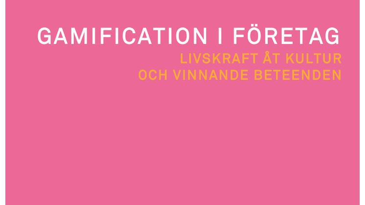 Gamification inom företag