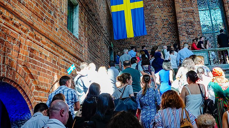 Medborgarskapsceremoni i Stockholms stadshus Foto: Mostphotos
