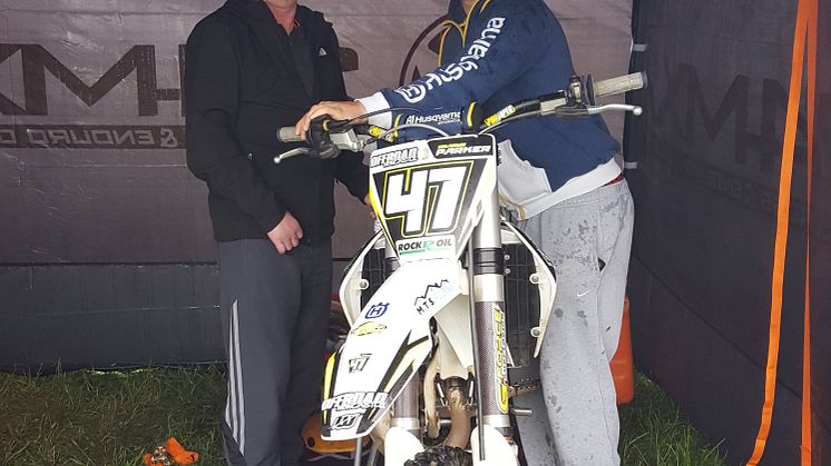 ​Cramlington motorcross racer organises charity race for dad