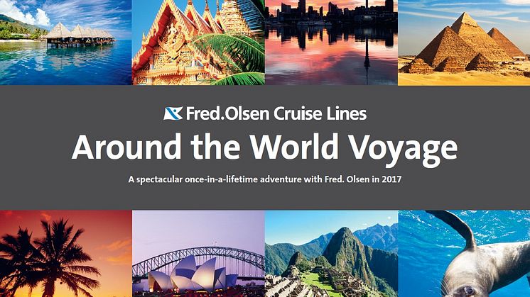 ‘Around the World’ in 107 nights with Fred. Olsen Cruise Lines!