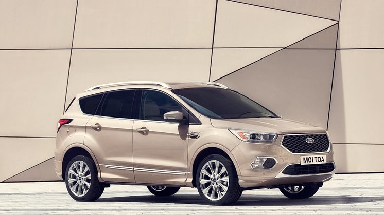 Bemutatkoztak Ford exkluzív felszereltségű Kuga Vignale és Ford Edge Vignale városi terepjárói