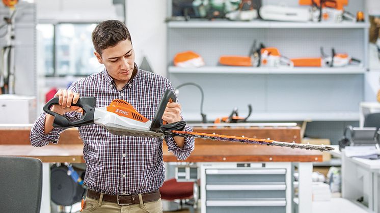 STIHL tarjoaa sekä fyysisiä että digitaalisia koulutuksia