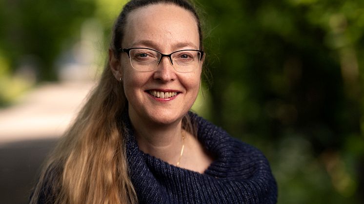 Lena Rydholm, professor i kinesiska vid Uppsala universitet, tog sitt inträde som ny ledamot i Kungl. Vitterhetsakademien 1 oktober. Foto: Mikael Wallerstedt