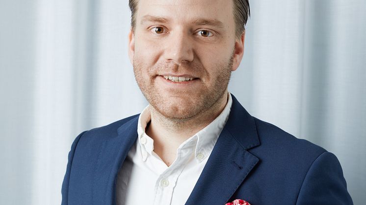 Eric Holmén, försäljningschef