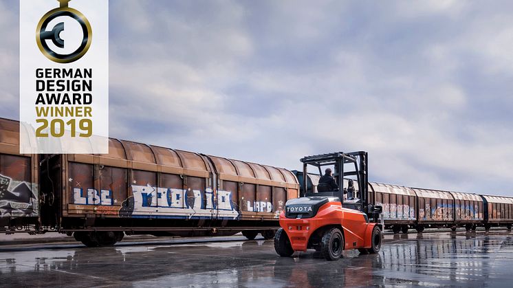 Toyota Traigo80 - elektrisk motviktstruck får tyskt designpris