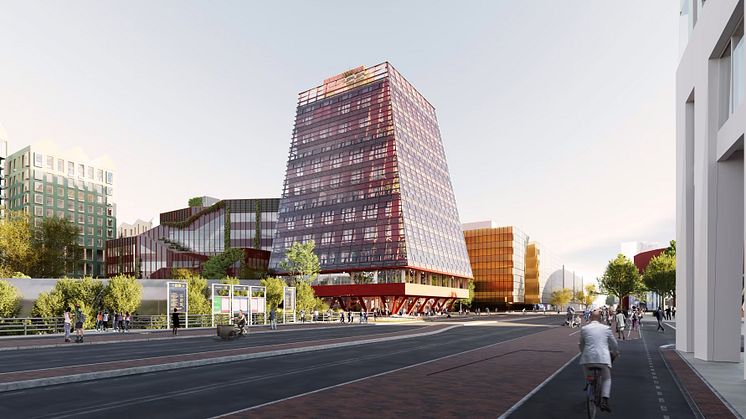 Malmö stad och LFM30 signerar Klimatkontrakt i Fyrtornet i Hyllie.