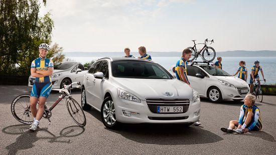 Peugeot cyklar vidare i årets Vätternrunda och visar nya crossovern 2008