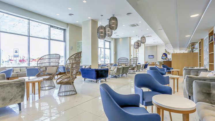 Lobby area at Maritim Hotel Paradise Blue Albena