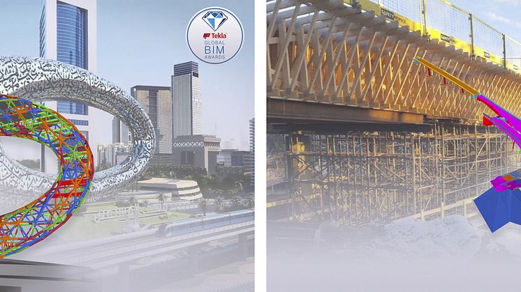 Future Museum i Dubai och Trafikplats Vega i Haninge – två av de vinnande projekten i Tekla Global BIM Awards 2018