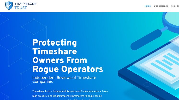 Timeshare Trust website