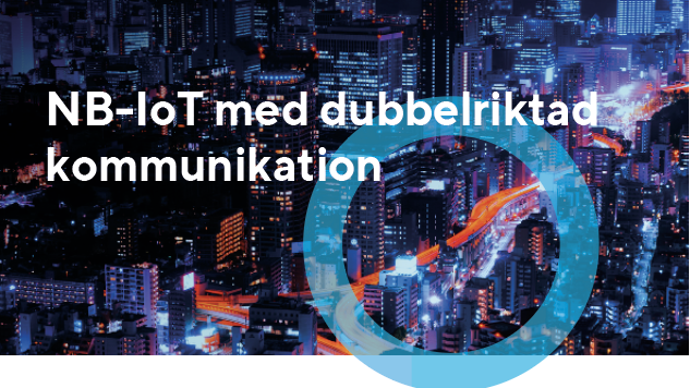 NB-IoT med dubbelriktad kommunikation