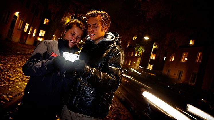 På höstlovet försvinner många ungdomar ut i mörkret