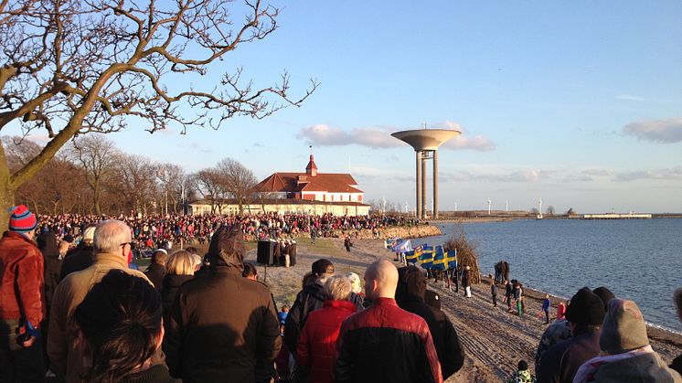 Traditionellt Valborgsfirande i Landskrona onsdagen den 30 april